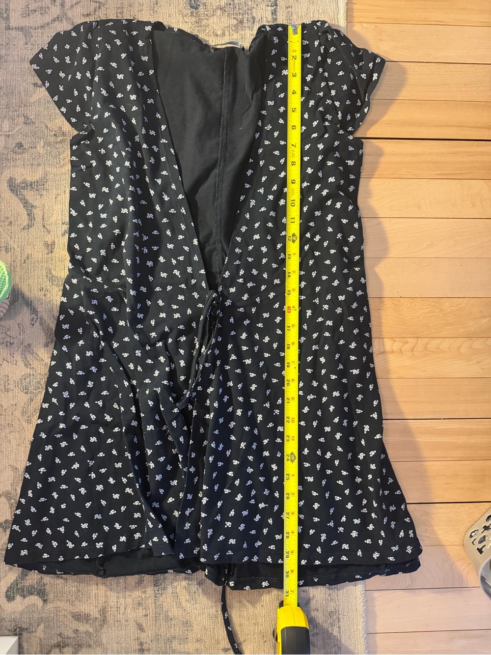 Brandy Melville Black and White Floral Midi Dress